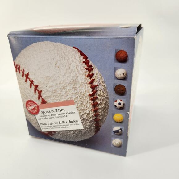 Wilton Sports Ball Cake Pan Set - Picture 3 of 6